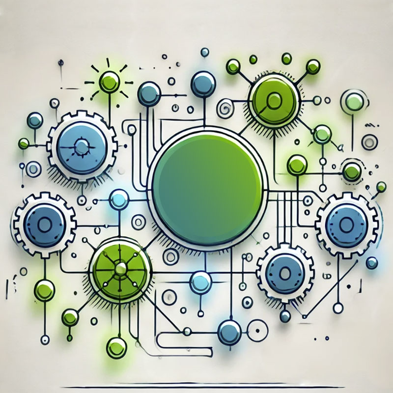 Network and systems diagram